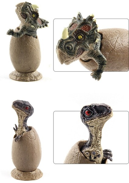 3 Adet/takım Jurassic Dünya Plastik Dinozor Modeli Aksiyon Figürleri Yarı Kuluçka Dinozor Yumurtaları Öğrenme Eğitim Oyuncaklar Çocuk #e (Yurt Dışından) fırsatları