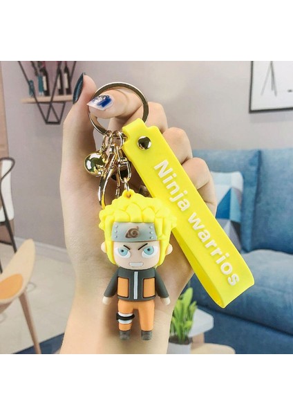 Anime Figürleri Naruto Anahtarlık Kakashi Uchiha Sasuke Anahtarlık Karikatür Naruto Şekil Gaara Çanta Kolye Kawaii Çocuk Oyuncakları Çocuk Hediye (Yurt Dışından)
