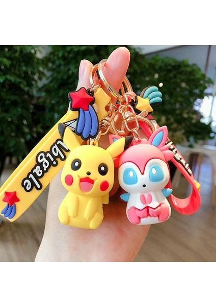 Yeni Pokemon Anahtarlık Karikatür Anime Aksiyon Figürü Süslemeleri Modeli Anahtarlık Sevimli Çanta Kolye Yaratıcı Araba Anahtarlık Oyuncaklar Hediyeler (Yurt Dışından) fırsatları