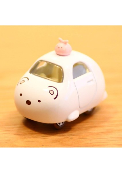 Takara Tomy Dream Tomıca Sumikko Gurashi Tonkatsu Penguen Kedi Beyaz Ayı Araba Model Seti Döküm Bebek Oyuncakları (Yurt Dışından)