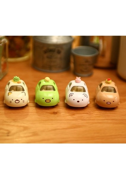 Takara Tomy Dream Tomıca Sumikko Gurashi Tonkatsu Penguen Kedi Beyaz Ayı Araba Model Seti Döküm Bebek Oyuncakları (Yurt Dışından) fırsatları