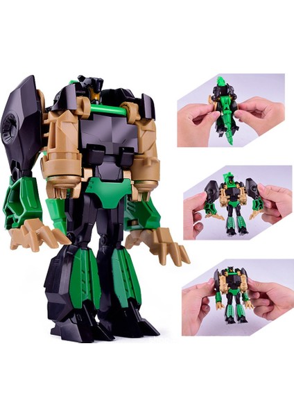 12 cm Dönüşüm Robot Araba Kamyon Aksiyon Figürleri Oyuncaklar Boys Için Mini Deformasyon Dinozor Modeli Oyuncak Çocuk Noel Hediyeleri (Yurt Dışından)