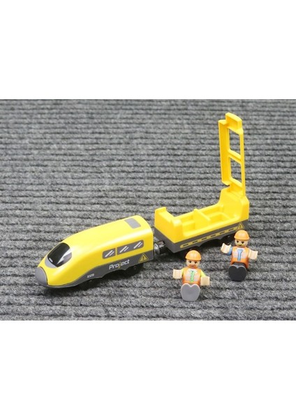 Uzaktan Elektrikli Küçük Lokomotif Ahşap Demiryolu Tren Manyetik Bağlantılı Erkek ve Çocuk Zeka Oyuncakları (Yurt Dışından) fiyatları