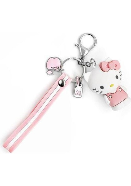 Karikatür Kawaii Kt Kedi Hello Kitty Cinnamoroll Kuromi My Melody Doll Oyuncak Modeli Aksiyon Bebek Anahtarlık Bebek Çantası Anahtarlık Hediye (Yurt Dışından)