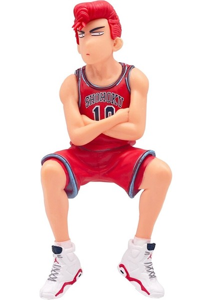 15 cm Slam Dunk Sakuragi Hanamichi Aksiyon Figürleri Rukawa Kaede Model Oyuncak Araba Süsleme Oto Iç Dekorasyon (Yurt Dışından)