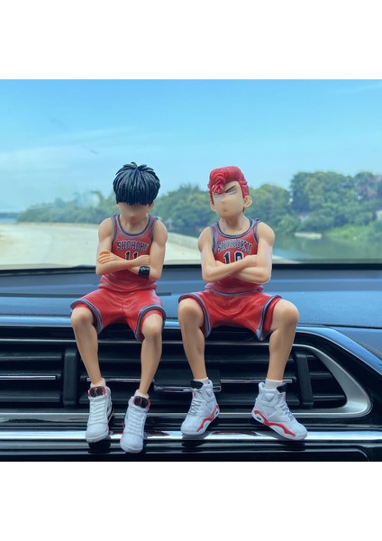 15 cm Slam Dunk Sakuragi Hanamichi Aksiyon Figürleri Rukawa Kaede Model Oyuncak Araba Süsleme Oto Iç Dekorasyon (Yurt Dışından) fiyatları
