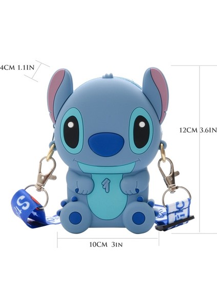 Disney Loli Stitch Kumbara Çantası 3D Silikon Hediye Figürleri Oyuncaklar Kız Erkek Çocuklar Için (Yurt Dışından) fırsatları