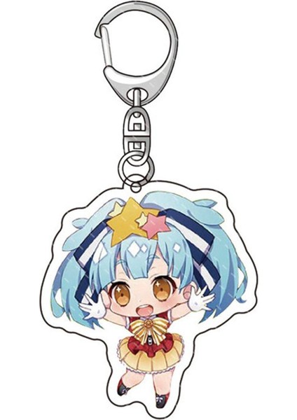 Anime Zombıe Land Saga Minamoto Sakura Nikaido Akrilik Şekil Anahtarlık Anahtarlık Dekorasyon Koleksiyon Model Oyuncak Hediyeler (Yurt Dışından)