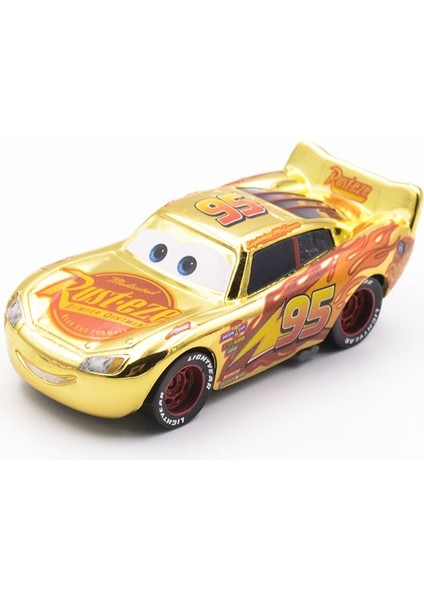 Yeni Disney Pixar Arabalar 3 Metal Araba Oyuncak Altın Yıldırım Mcqueen Dinoco Cruz Ramirez Modeli Çocuklar Eğitici Oyuncak Araçlar Hediye (Yurt Dışından) fiyatları