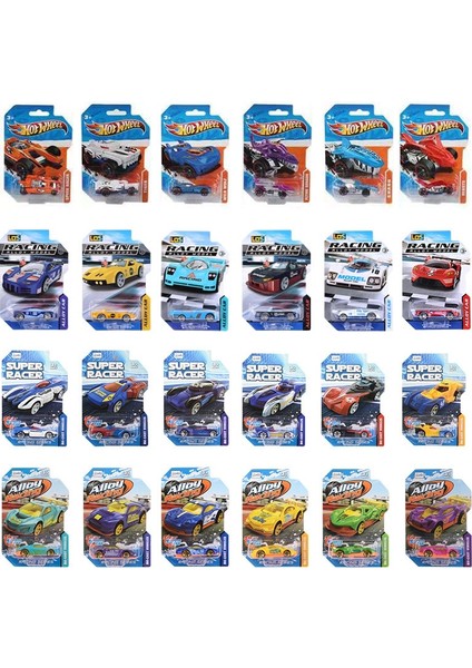 Çocuk Oyuncak Araba Modeli Döküm 1:64 Atalet Alaşım Spor Araba Yarışı Dijital Araba Modeli (Yurt Dışından) modelleri