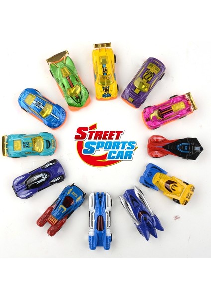 Çocuk Oyuncak Araba Modeli Döküm 1:64 Atalet Alaşım Spor Araba Yarışı Dijital Araba Modeli (Yurt Dışından) fırsatları