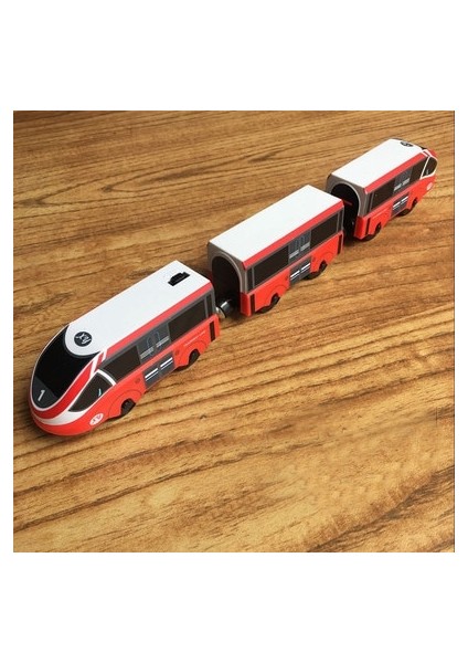 Çocuklar Için Elektrikli Tren Oyuncak Manyetik Parça Tren Oyuncak Ahşap Parça ile Uyumlu Çocuk Eğitici Parça Araba Oyuncak (Yurt Dışından) modelleri