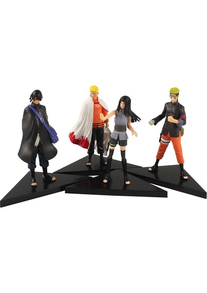 15-16 cm Anime Naruto Uzumaki Naruto Namikaze Minato Uchiha Sasuke Hyuuga Hinata Pvc Aksiyon Şekilli Kalıp Oyuncak Bebek (Yurt Dışından) modelleri