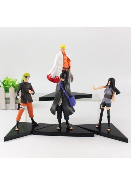 15-16 cm Anime Naruto Uzumaki Naruto Namikaze Minato Uchiha Sasuke Hyuuga Hinata Pvc Aksiyon Şekilli Kalıp Oyuncak Bebek (Yurt Dışından) fırsatları