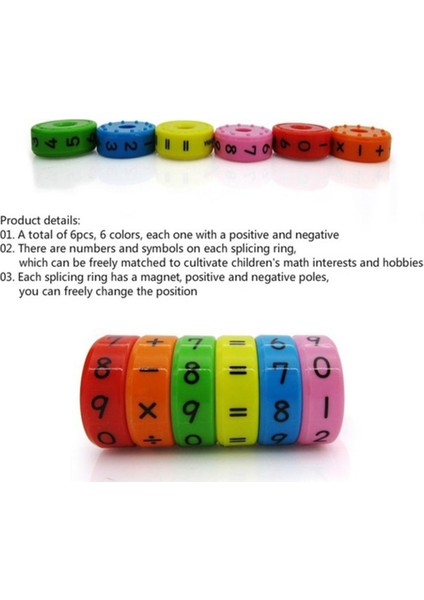 Çocuk Matematik Öğrenme Eğitici Oyuncaklar Bulmaca Sihirli Zeka Oyuncakları (Yurt Dışından) modelleri