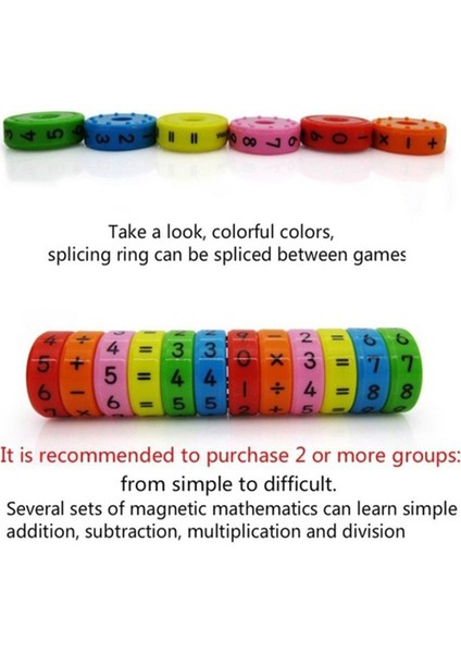 Çocuk Matematik Öğrenme Eğitici Oyuncaklar Bulmaca Sihirli Zeka Oyuncakları (Yurt Dışından) indirimleri