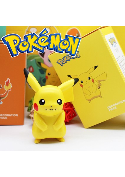 Orijinal Pokemon Figürleri Pikachu Squirtle Bulbasaur Psyduck Cep Canavar Anime Charmander Model Oyuncaklar Çocuk Oyuncakları Noel Hediyeleri (Yurt Dışından) indirimleri