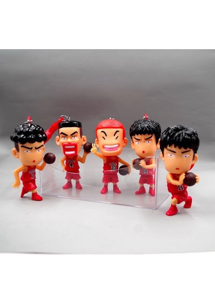Adet Anime Slam Dunk Q Edition El Yapımı Anahtarlık Sakura Ahşap Çiçek Yol Rukawa Fengxiang Fincan Oyuncu Bebek Anahtarlık Kolye Oyuncaklar (Yurt Dışından) modelleri