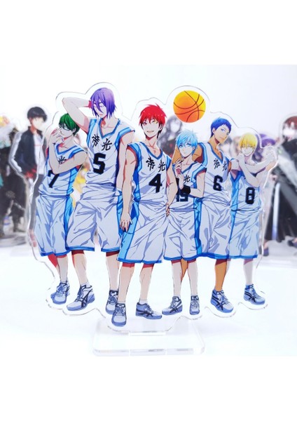 Kuroko No Basketbol Kuroko'nun Sepeti Tetsuya Akrilik Standı Şekil Masaüstü Dekorasyon Koleksiyon Model Oyuncak Bebek Hediyeleri (Yurt Dışından) modelleri