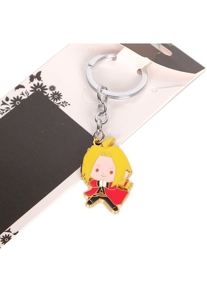 Anime Fullmetal Simyacı Anahtarlıklar Edward Elric Metal Kolye Kolye Anahtarlıklar Tutucu Cosplay Aksesuarları Şekil Hediyelik Eşya (Yurt Dışından) fiyatları