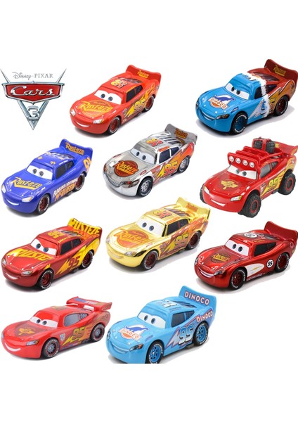 1:55 Disney Pixar Arabalar Metal Döküm Numarası 95 Yıldırım Mcqueen Tüm Stil Altın Gümüş Şampiyonu Koleksiyonu Sürümü Araba Çocuk Oyuncak (Yurt Dışından) modelleri