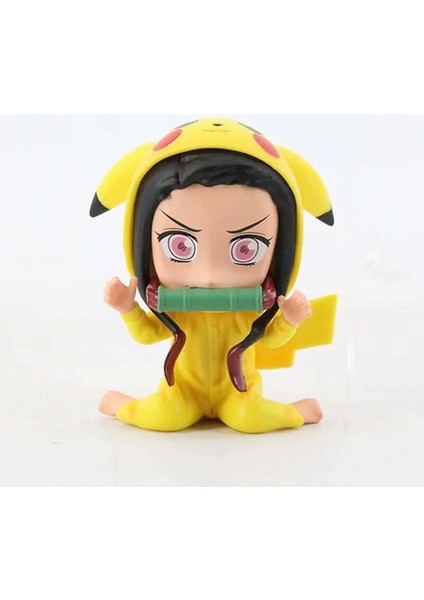 Kamado Nezuko Şekil Demon Slayer Cosplay Pikachu S Model Oyuncaklar (Yurt Dışından) fiyatları