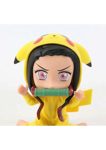Kamado Nezuko Şekil Demon Slayer Cosplay Pikachu S Model Oyuncaklar (Yurt Dışından) fırsatları
