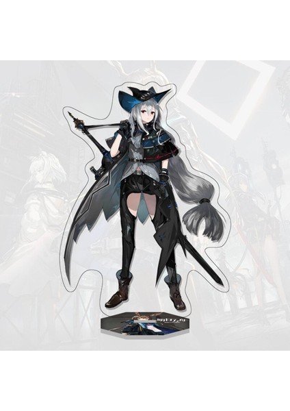 Anime Arknights Akrilik Standı Modeli Plaka Tutucu Masaüstü Arknights Rangers Platin Aksiyon Figürleri Cosplay Oyuncaklar Hediye 16 cm (Yurt Dışından)