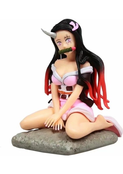 Demon Slayer Nezuko Lovely Ghosting Oturan Ver. Pvc Aksiyon Figürü Kimetsu Hiçbir Yaiba Kamado Tanjirou Nezuko Kimono Sevimli Model (Yurt Dışından) fiyatları
