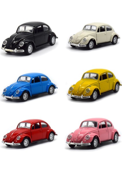 Çocuklar Için Hediye Vintage Retro Beetle Minyatür Araba Modeli Oyuncak (Yurt Dışından) modelleri