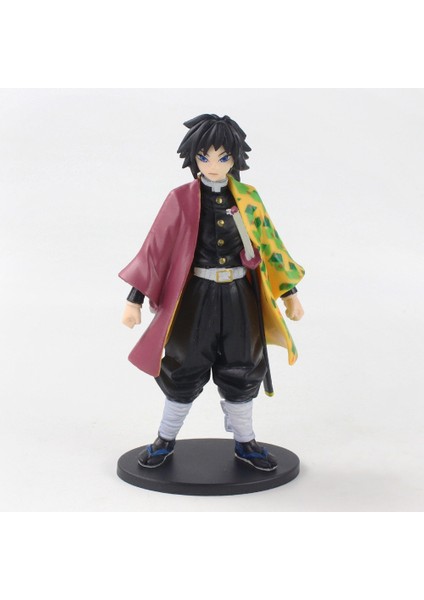Anime Kimetsu Hiçbir Yaiba Aksiyon Figürü Iblis Avcısı Heykelcik Tomioka Giyuu Figur Pvc Model Oyuncak Koleksiyonu Dekorasyon Bebek Hediyeleri (Yurt Dışından) indirimleri