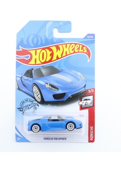2020 Orijinal Hot Wheels Mini Alaşım Coupe Porsche 918 Spyder 1/64 Metal Pres Döküm Model Araba Çocuk Oyuncakları Hediye (Yurt Dışından)