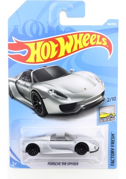 2020 Orijinal Hot Wheels Mini Alaşım Coupe Porsche 918 Spyder 1/64 Metal Pres Döküm Model Araba Çocuk Oyuncakları Hediye (Yurt Dışından) modelleri