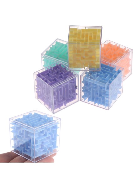 3D Labirent Sihirli Bulmaca Hız Küp Haddeleme Top Oyunu Labirent Çocuk Eğitici Oyuncaklar Podazz (Yurt Dışından)