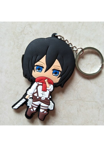 1 Adet Japon Film Figürü Titan Eren Jaeger Levi Ackerman Armin Mikasa Anahtarlık Modeli Mini Sevimli Anime Oyuncak Bebekler (Yurt Dışından) fırsatları