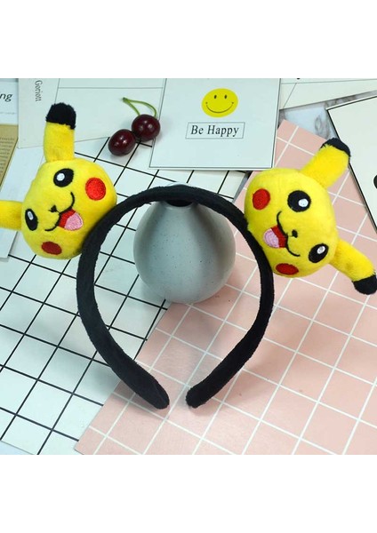 Cep Canavar Kafa Bandı Pikachu Pokemoner Peluş Oyuncaklar Çocuklar Için Cosplay Parti Pokeballs Canavar Hairband Kızlar Için Pikachu Oyuncak (Yurt Dışından) fırsatları