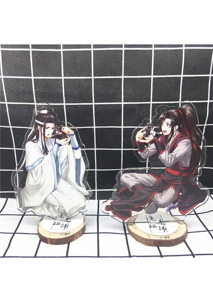 Anime Mo Dao Zu Shi Akrilik Standı Model Oyuncaklar Modaozushi Aksiyon Figürü Oyuncak 15 cm Çift Taraflı Hediye (Yurt Dışından) modelleri