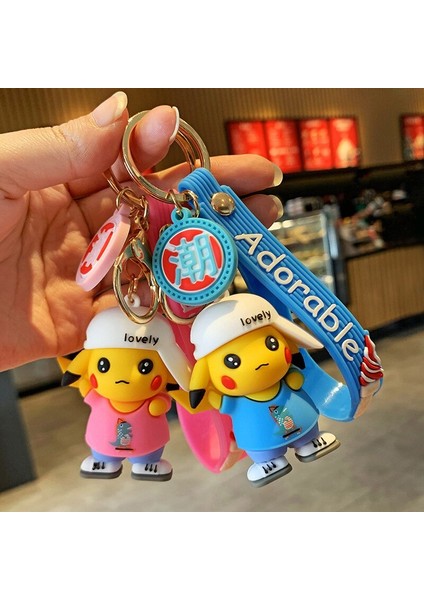 Tomy Pokemon Anahtarlık Kawai Anime Modeli Charmander Squirtle Yaratıcı Aksiyon Figürü Pokemon Anahtarlık Lot Çanta Kolye Yaratıcı Oyuncak (Yurt Dışından) fırsatları