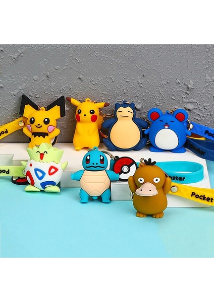 Tomy Pokemon Anahtarlık Kawai Anime Modeli Charmander Squirtle Yaratıcı Aksiyon Figürü Pokemon Anahtarlık Lot Çanta Kolye Yaratıcı Oyuncak (Yurt Dışından) indirimleri