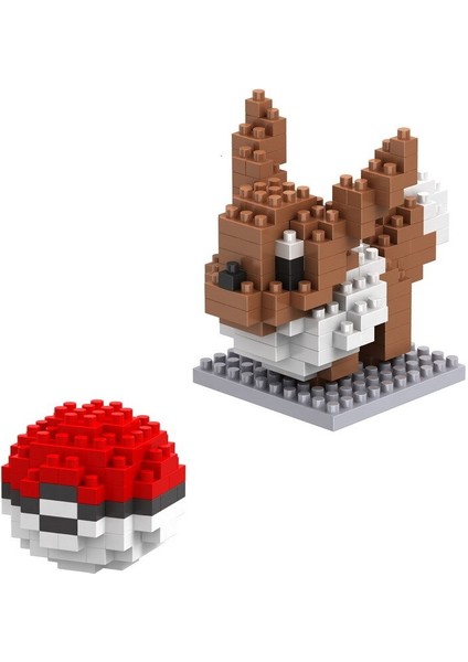 41 Stilleri Kutusu ile Pokemon Yapı Taşları Küçük Karikatür Picachu Hayvan Modeli Eğitim Oyunu Grafik Pokemon Oyuncaklar (Yurt Dışından)