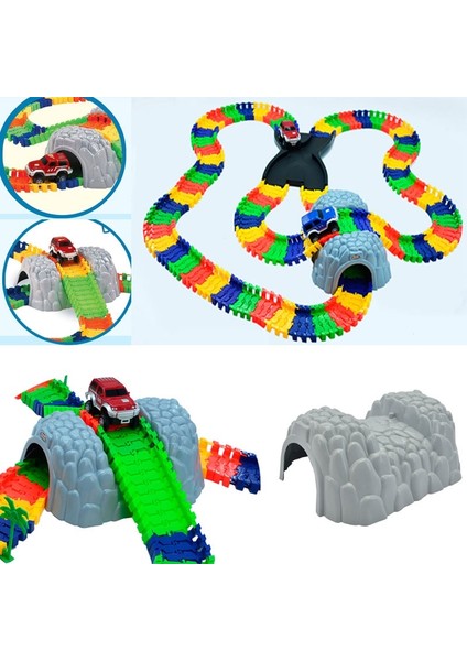 1 Adet Plastik Tünel Sihirli Parlayan Parçalar Demiryolu Araba Aksesuarları Dıy Montaj Mağara Oyuncak Seti Çocuk Oyuncakları Çocuklar Için (Yurt Dışından) fırsatları