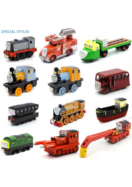 Thomas ve Arkadaşları Metal Döküm Manyetik Tren Thumper Rocky Victor Flynn Hakiki Nadir Koleksiyon Çocuk Oyuncak Doğum Günü Hediyesi (Yurt Dışından) modelleri
