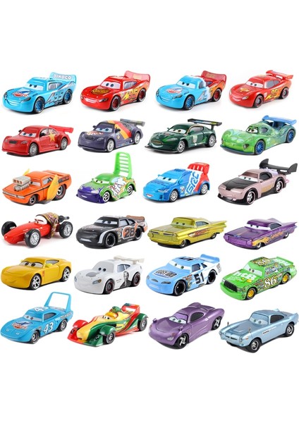 Disney Pixar Arabalar 3 F1 Köşe Araba Yıldırım Mcqueen Jackson Fırtına 1:55 Döküm Alaşım Metal Model Çocuk Butik Doğum Günü Hediyesi (Yurt Dışından) modelleri