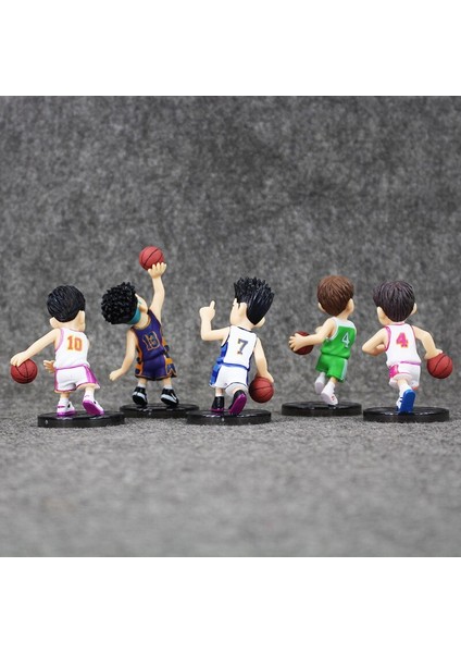5 Adet/grup Slam Dunk Shohoku Basketbol Oyuncusu Anime Figürleri Bebek Hanamichi Sakuragi Rukawa Kaede Çocuklar Için Serin Model (Yurt Dışından) indirimleri