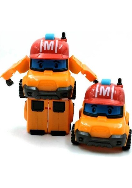 Silverlit Robocar Kore Anime Figürü Robot Çocuk Karikatür Oyuncaklar Bebek Tek Parça Aksiyon Deformasyon Robot Poli Oyuncaklar Çocuk Için Hediyeler (Yurt Dışından)