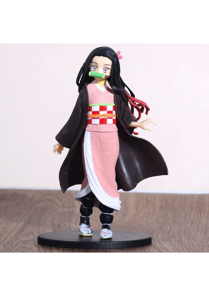 16 cm Aksiyon Figürü Iblis Avcısı Kimetsu Hiçbir Yaiba Aksiyon Figürü Kamado Tanjirou Nezuko Pvc Model Oyuncak Zenitsu Heykelcik Inosuke (Yurt Dışından) fırsatları