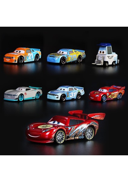 Disney Pixar Arabalar 2 3 Yıldırım Mcqueen Mater Civciv Hicks 1:55 Döküm Araç Metal Araba Oyuncak Erkek Çocuklar Için (Yurt Dışından) modelleri