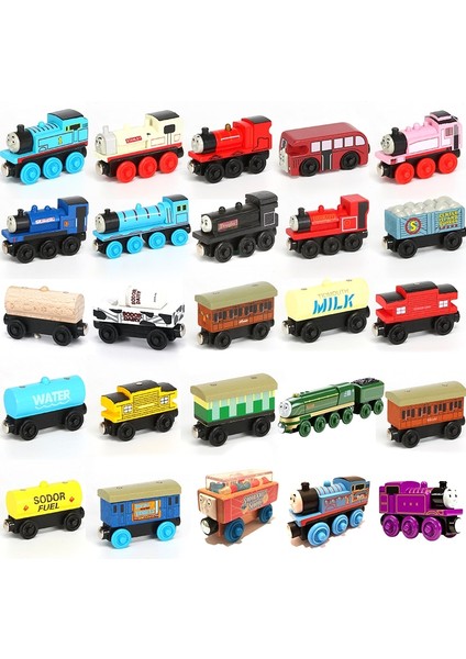 Ahşap Thomas ve Arkadaşları Tren Modeli Ahşap Parça Adanmış Tren Oyuncakları Çocuklar Için 2 Ila 4 Yaşında Çocuk Oyuncakları Erkek (Yurt Dışından) modelleri