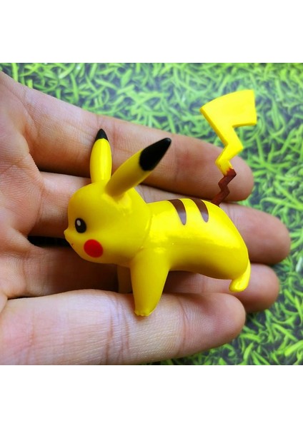 Hakiki Pokemon 4 cm Pikachu Mimikyu Squirtle Magikarp Scorbunny Anime Aksiyon Figürü Oyuncakları Bebek Çocuk Doğum Günü Hediyesi (Yurt Dışından) fırsatları