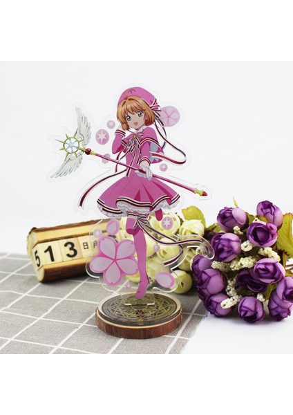 Kawaii Anime Kız Akrilik Standı Model Oyuncaklar Anime Akrilik Standı Şekil Dekorasyon Oyuncaklar Cosplay Aksiyon Figürü Dıy (Yurt Dışından)